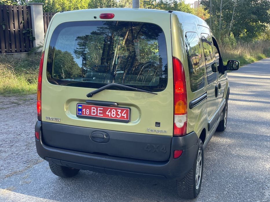 Продам Renault Kangoo 2007р.в 1.6 бензин 4х4