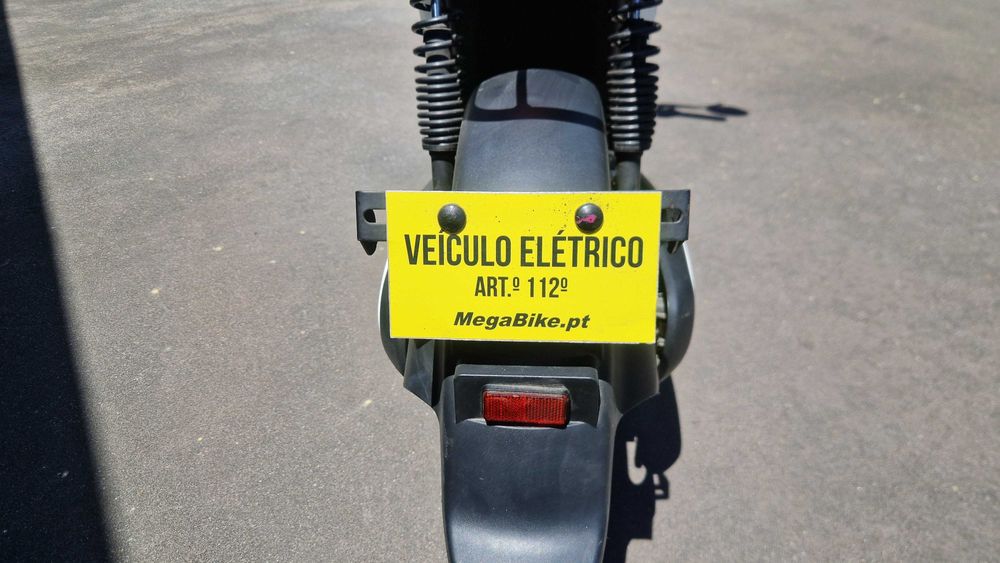 Scooter Elétrica Megabike "Nice" — Semi-Nova | 185 km | Bateria Lítio 24Ah