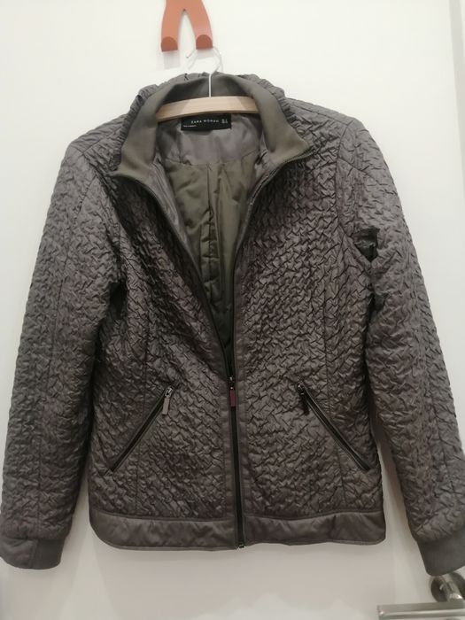 Casaco zara M verde azeitona