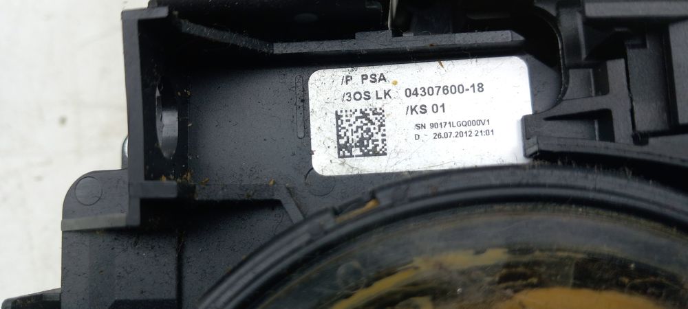 Fita de airbags PEUGEOT 3008 I (0U_)