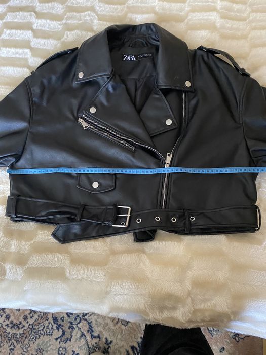 Шкіряна куртка ZARA