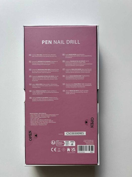 Neonail bezprzewodowa frezarka do paznokci