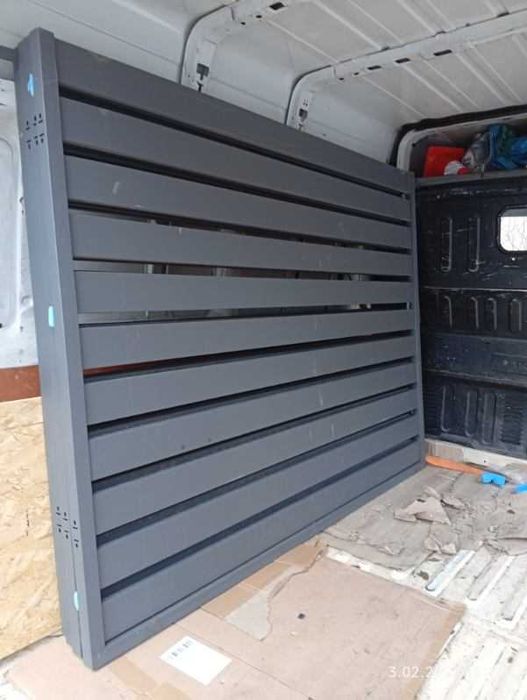 Brama dwuskrzydłowa antracyt 4x1.5m -Nowa- CENA 1500 PLN