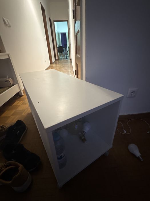 Rack branco pra TV ikea