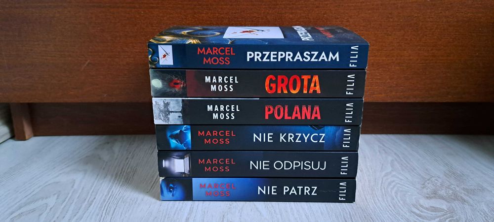 Marcel Moss Grota Polana Nie krzycz Przepraszam Nie odpisuj Nie patrz