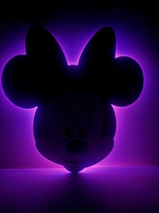 Luz Minnie com Led
