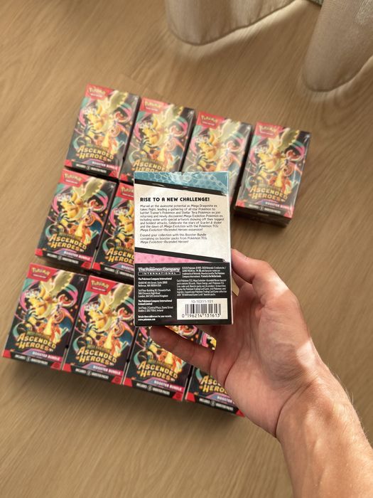 Pokemon Ascended Heroes Booster Bundle e First Partner Series 2