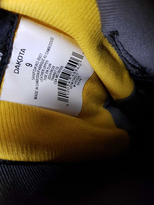 Buty robocze DAKOTA rozm 42 wkł 27,5 cm S3