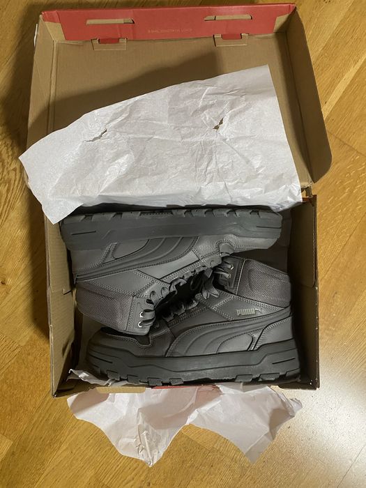 Ботинки зимние puma пума кросівкі високі