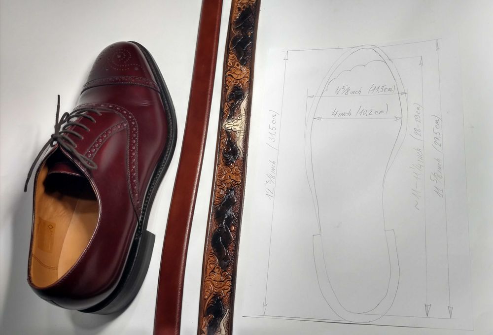 Туфлі чоловічі Loake оксфорди 44 р