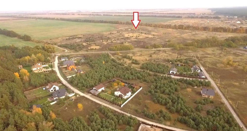 Процев участки от 6 соток до 2.2 га под строительство.