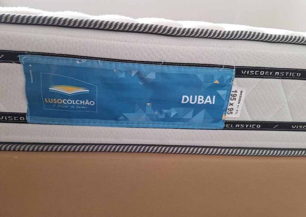 Cama e colchão incluído (Lusocolchão)

dubai)