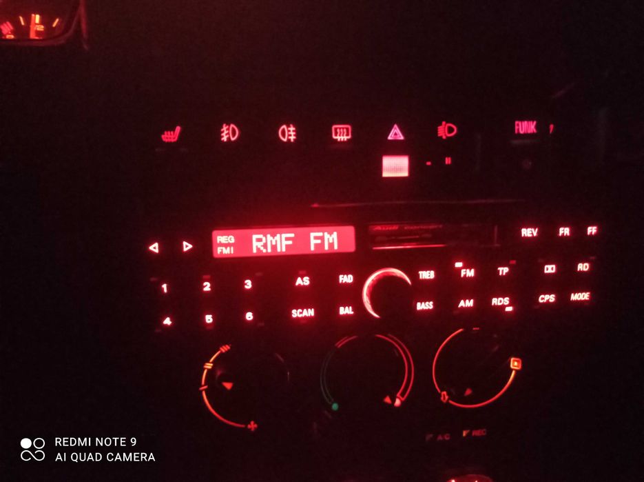 Radio audi concert Panasonic 22cm a3 a4 a6