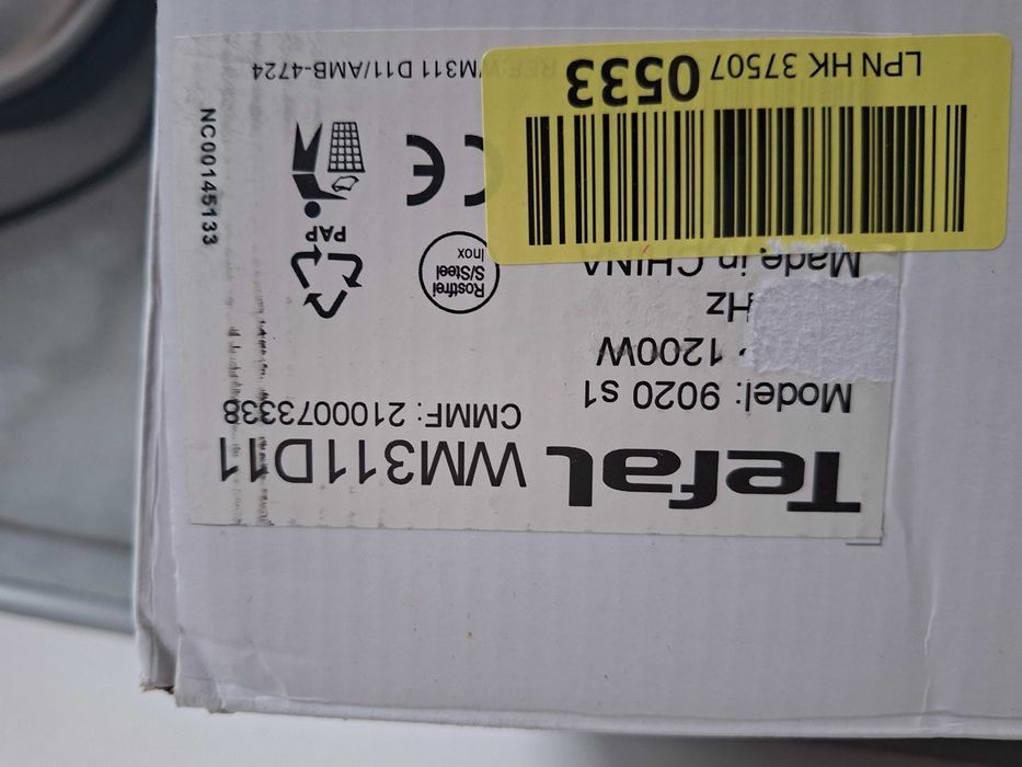 Gofrownica Tefal WM311D 1300W