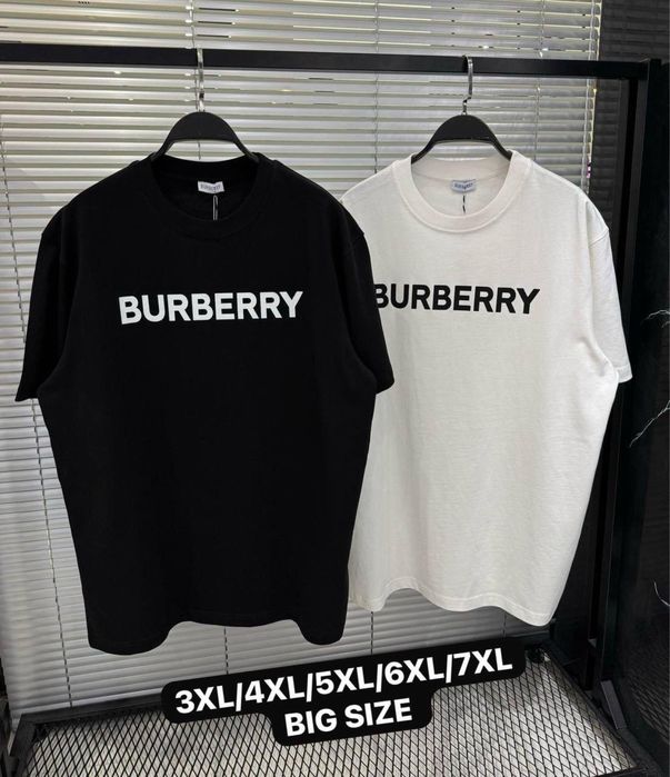 Чоловічі батальні футболки Boss, Polo Ralph Lauren, Moncler, Stone Island, Balenciaga, Burberry та Prada