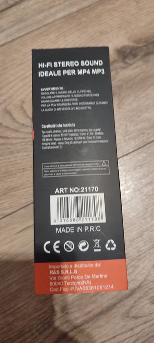 Słuchawki nauszne składane R&S RS-603