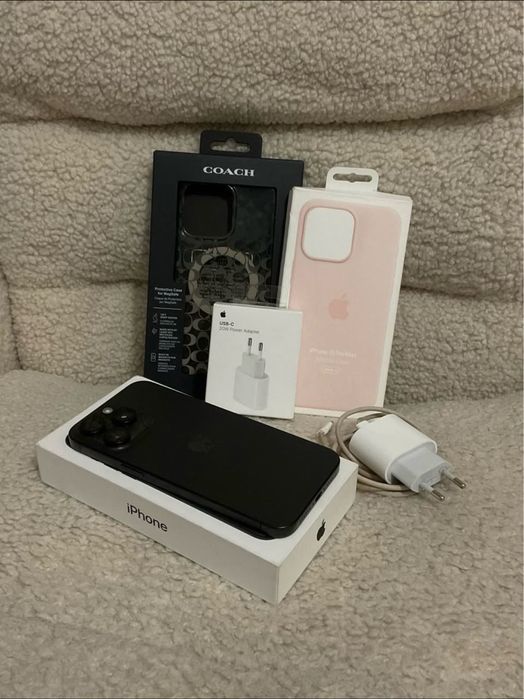 Apple iPhone 15 Pro Max 256GB Tytan czarny
