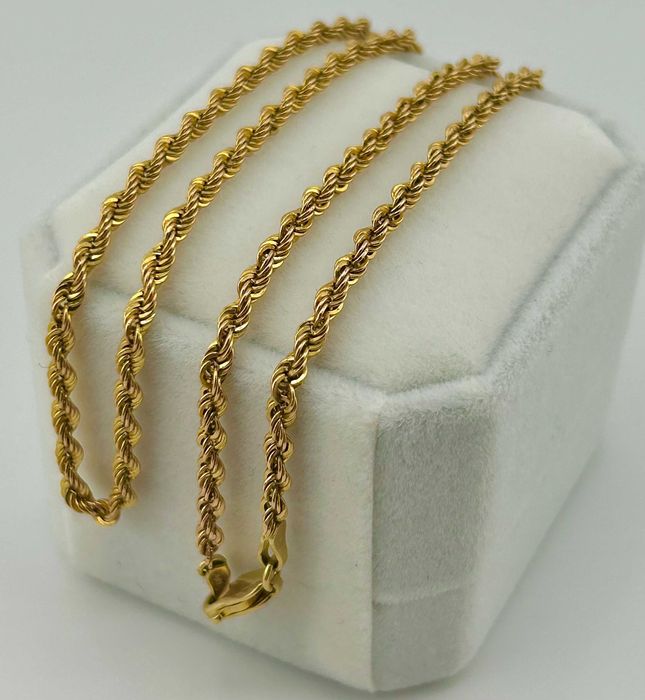 Złoty łańcuszek Splot Kordel 4,72 g PR.585 14K DŁ.60cm