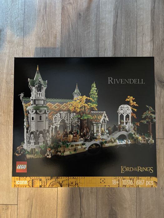 Klocki LEGO Icons Władca Pierścieni: Rivendell 10316