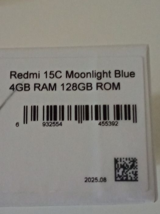 Xiaomi redmi 15C 4-128 NFC