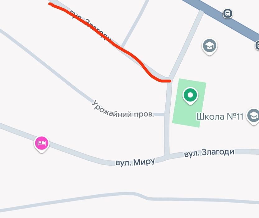 Земельна ділянка с. Довжок 15 сотих