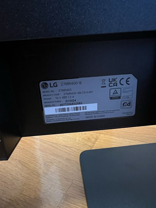 Monitor LG 27 full hd freesync 100hz