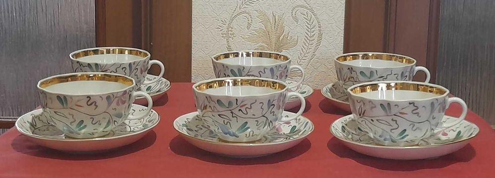 Чайная пара Душистый горошек ЛФЗ