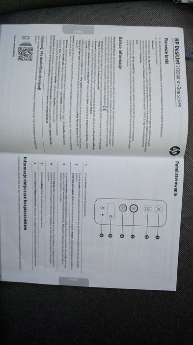 Płyta instalacyjna instalka HP DeskJet 2130 drukarka