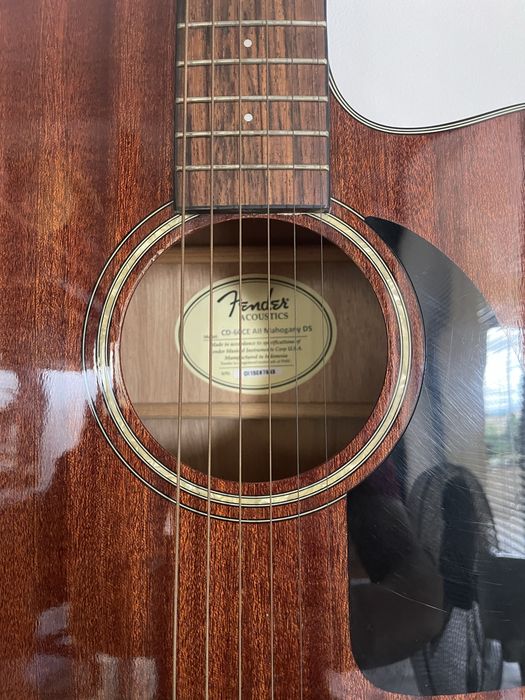 Fender CD-60CE All Mahogany DS