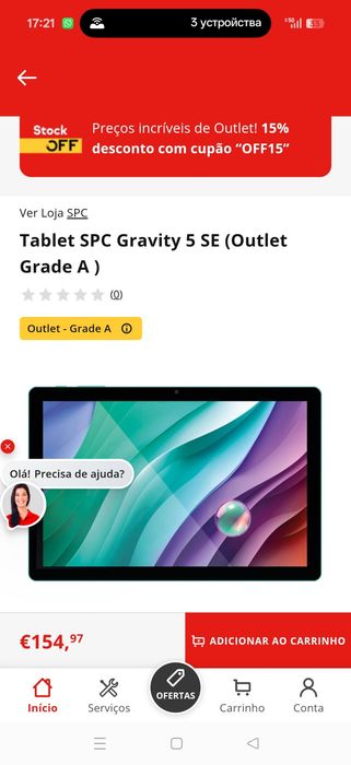 Android tablet como NOVO