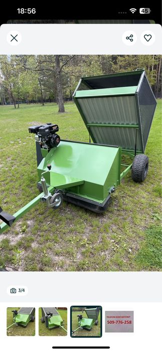 Zamiatarka odkurzacz do luśći