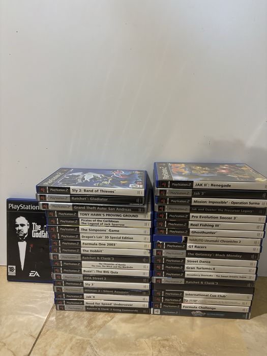 Gry ps2 gta tony hawk ojciec chrzestny