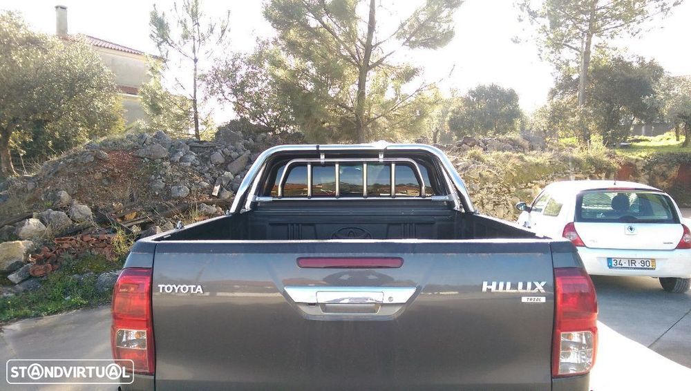 Rollbar Inox Toyota Hilux C Proteção Vidro
