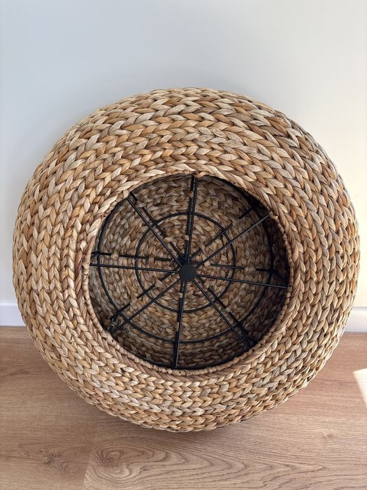 Pufa rattan Ikea