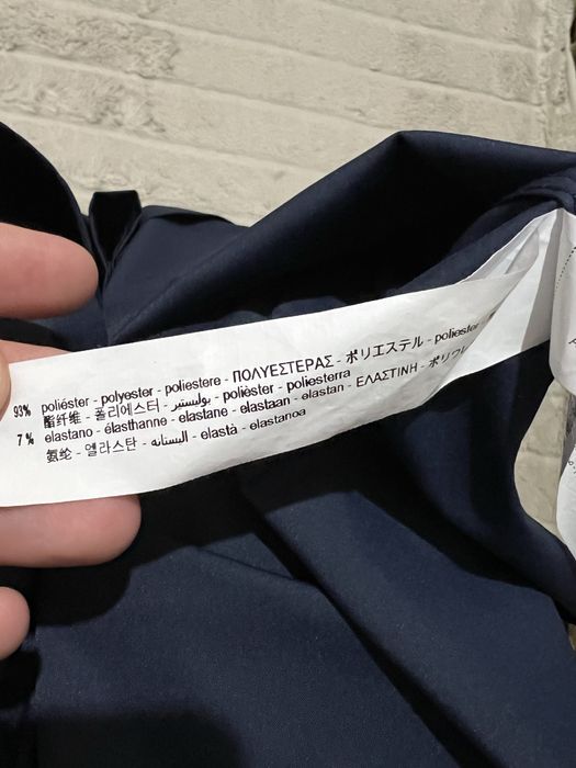 ZARA (M) Slim Fit класична сорочка чоловіча оригінал темно-синя парадн