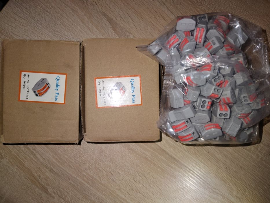 Клемники швидкого монтажу Vago (32А)