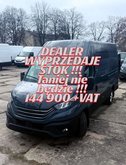 Iveco 35S18HV 3 LITRY - WYPRZEDAŻ  WYPRZEDAŻ EKSPOZYCJI Iveco Daily Furgon 12m3 - LEASING 0 %*