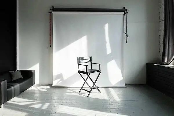 Студійний вініловий фон для фото білий 1.6/2.5 метра