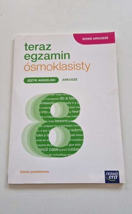 teraz egzamin ósmoklasisty arkusze język angielski