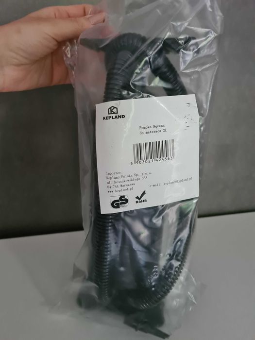 Kepland Pompka Ręczna 2L do materaca