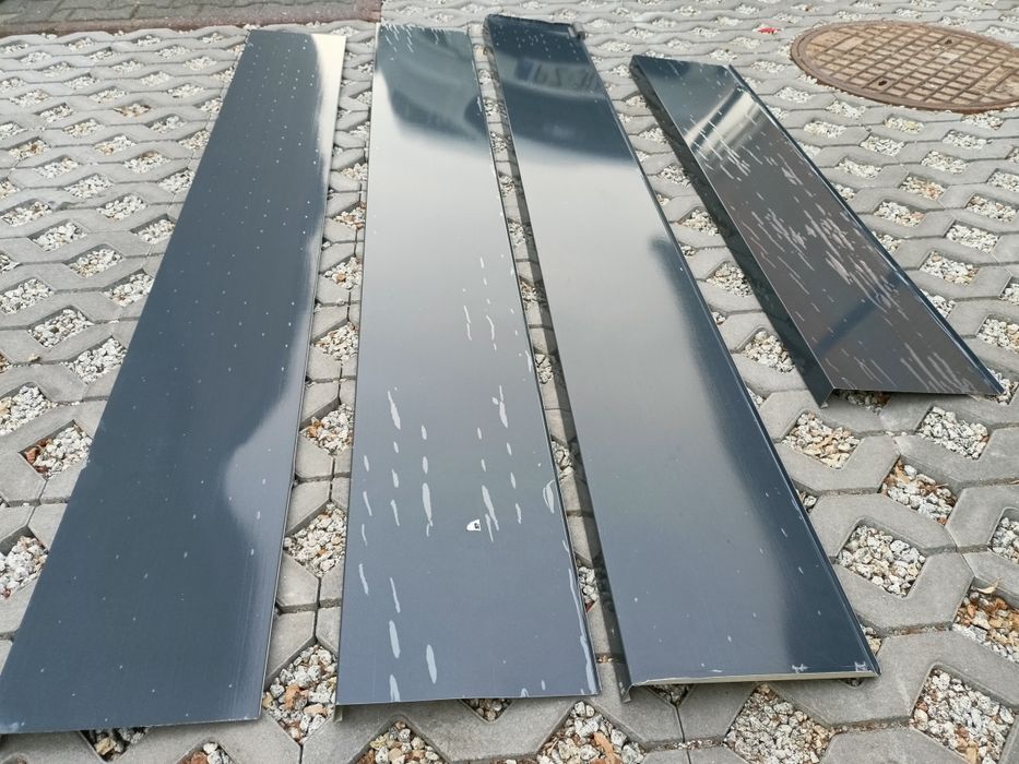 Nowe parapety stalowe