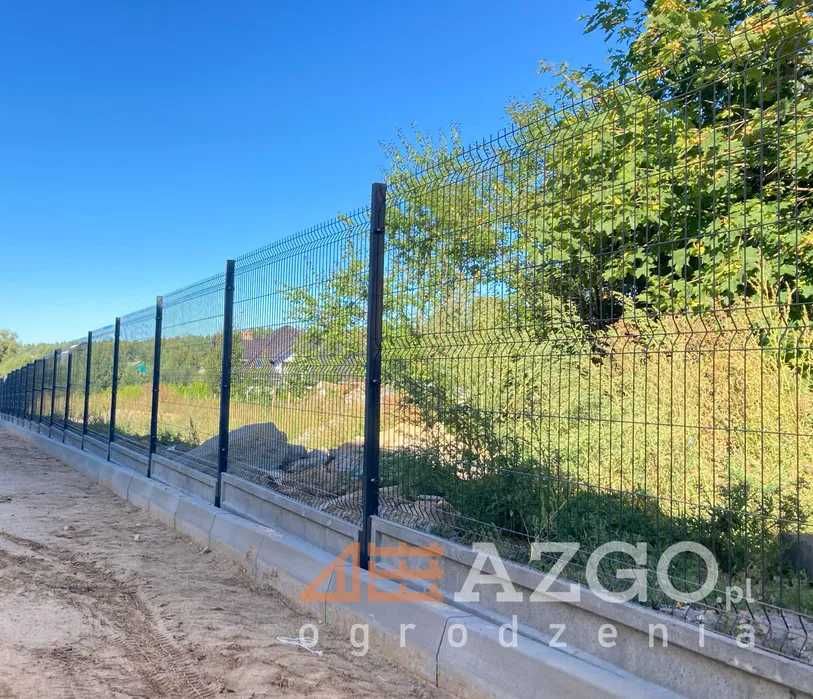 Najtańsze słupki do paneli i siatki 60x40x1,2 2m 2,3m 2,6m profil 6x4