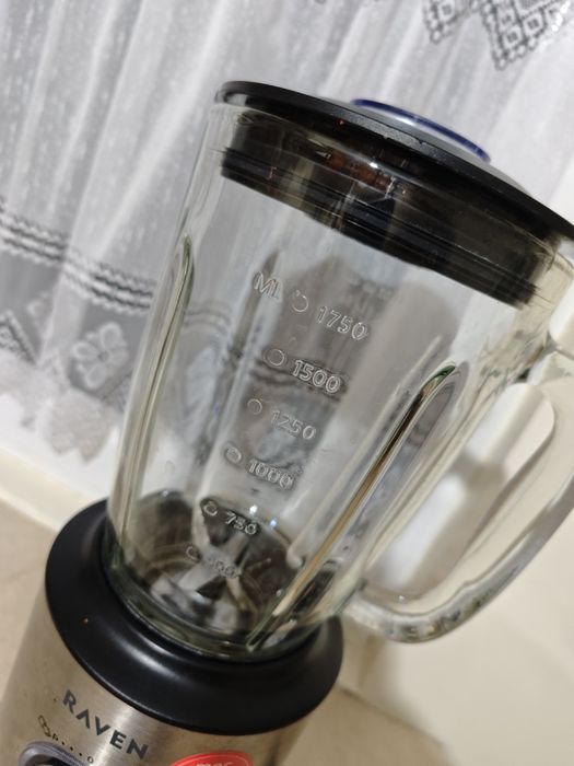 Raven blender kielichowy 1200 WAT mocne grube szkło