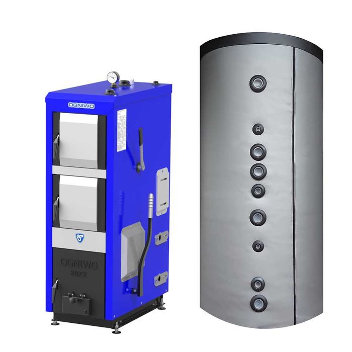 Pakiet - kocioł na drewno Ogniwo BIO 12 kW + bufor HS B0 500