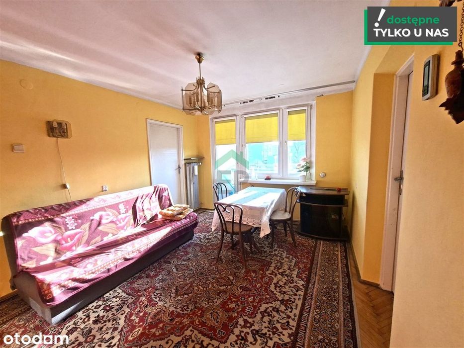 Dwupokojowe mieszkanie do remontu!