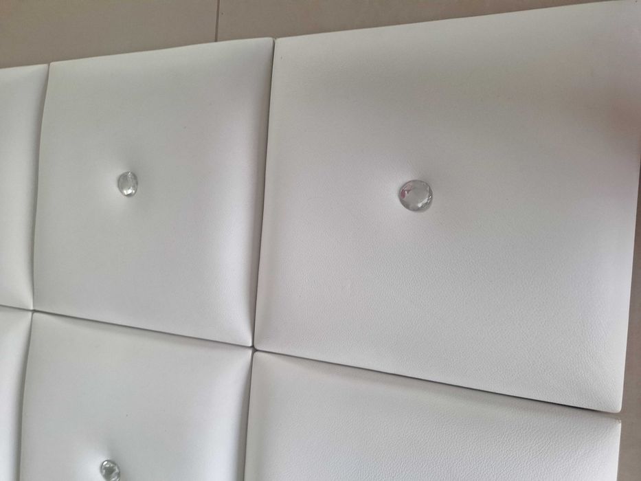 Panele scienne 12szt z kryształkiem. 30.5cm x 30.5cm x 12szt eco skóra