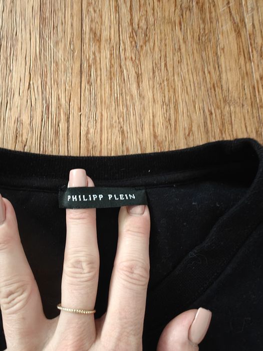 Bluza Philipp Plein M dżety cyrkonie myszka premium bawełniana