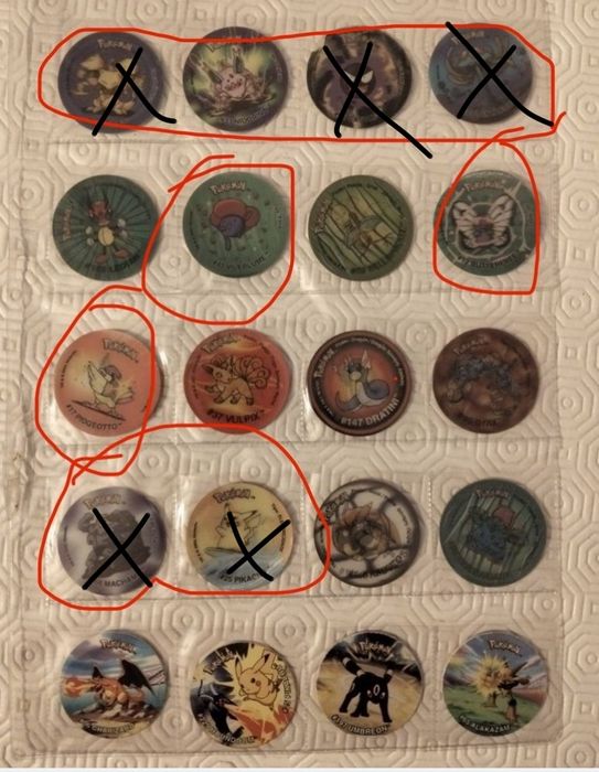Tazos  - Pokémon