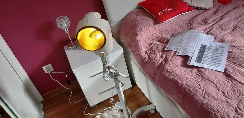Lampa Bioptron PRO Zepter średnica 11cm z stacjonarnym statywem