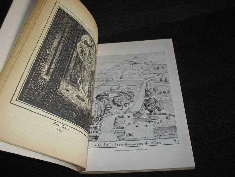 Livro O Hobbit J. R. R. Tolkien 1ª edição 1985